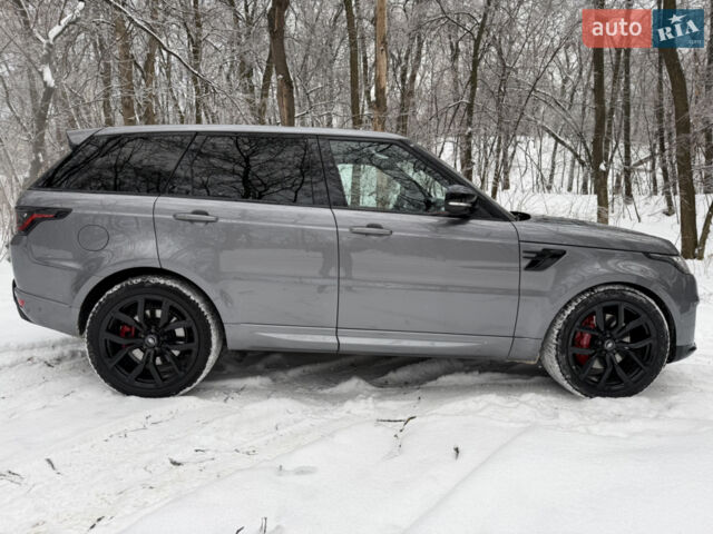 Сірий Ленд Ровер Range Rover Sport, об'ємом двигуна 5 л та пробігом 49 тис. км за 64500 $, фото 5 на Automoto.ua