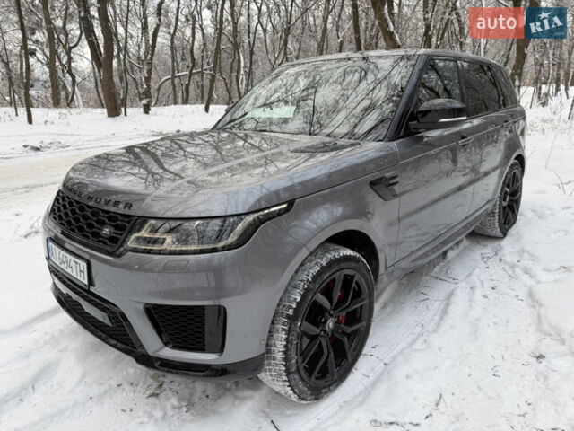 Сірий Ленд Ровер Range Rover Sport, об'ємом двигуна 5 л та пробігом 49 тис. км за 64500 $, фото 8 на Automoto.ua