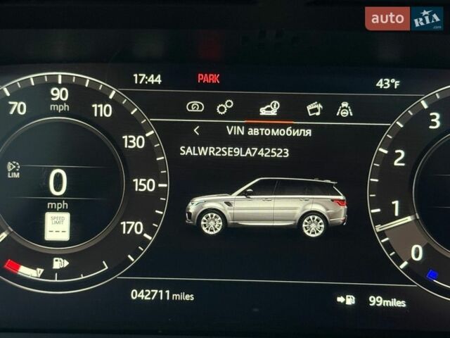 Сірий Ленд Ровер Range Rover Sport, об'ємом двигуна 5 л та пробігом 68 тис. км за 64000 $, фото 38 на Automoto.ua