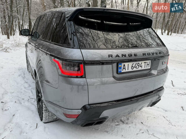Серый Ленд Ровер Рендж Ровер Спорт, объемом двигателя 5 л и пробегом 49 тыс. км за 66500 $, фото 9 на Automoto.ua
