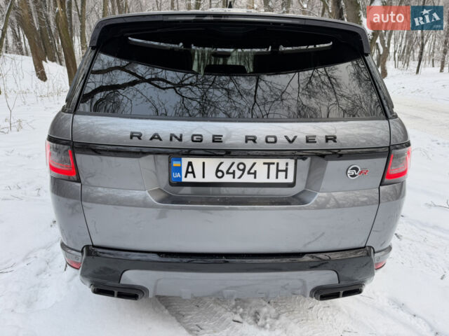 Сірий Ленд Ровер Range Rover Sport, об'ємом двигуна 5 л та пробігом 49 тис. км за 64500 $, фото 12 на Automoto.ua