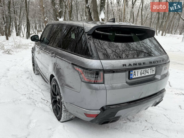 Сірий Ленд Ровер Range Rover Sport, об'ємом двигуна 5 л та пробігом 49 тис. км за 59500 $, фото 2 на Automoto.ua