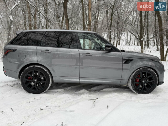Сірий Ленд Ровер Range Rover Sport, об'ємом двигуна 5 л та пробігом 49 тис. км за 59500 $, фото 5 на Automoto.ua