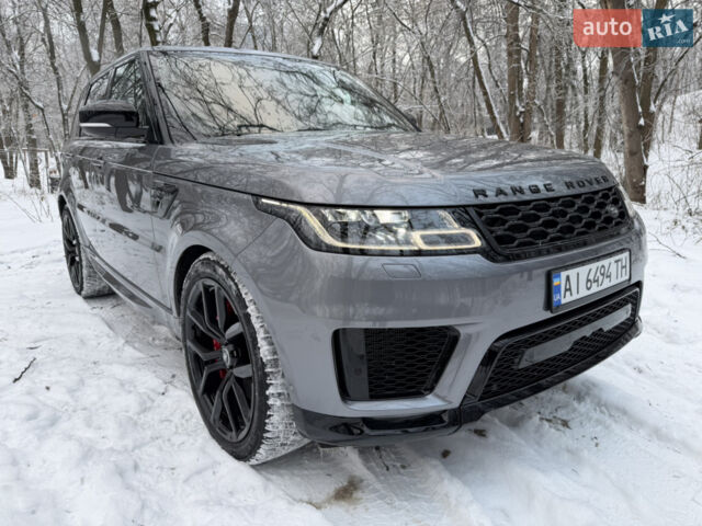 Сірий Ленд Ровер Range Rover Sport, об'ємом двигуна 5 л та пробігом 49 тис. км за 64500 $, фото 57 на Automoto.ua