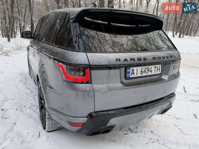 Сірий Ленд Ровер Range Rover Sport, об'ємом двигуна 5 л та пробігом 49 тис. км за 64500 $, фото 9 на Automoto.ua