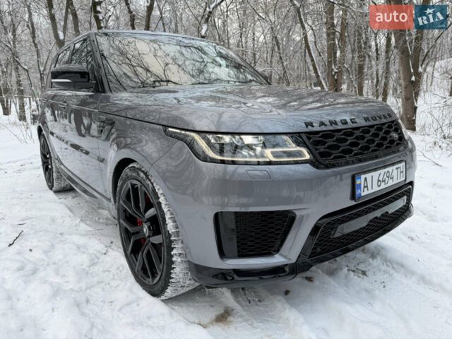 Сірий Ленд Ровер Range Rover Sport, об'ємом двигуна 5 л та пробігом 49 тис. км за 59500 $, фото 57 на Automoto.ua