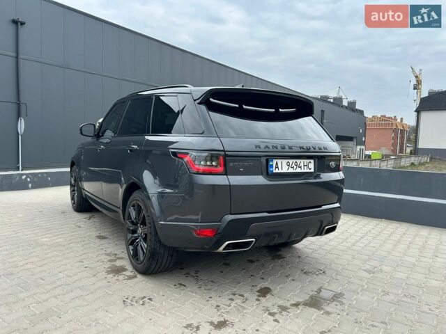 Сірий Ленд Ровер Range Rover Sport, об'ємом двигуна 3 л та пробігом 106 тис. км за 54000 $, фото 5 на Automoto.ua
