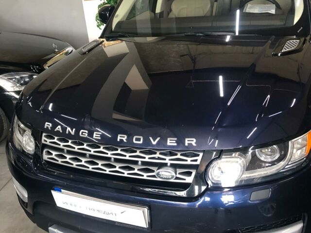 Синій Ленд Ровер Range Rover Sport, об'ємом двигуна 3 л та пробігом 58 тис. км за 40900 $, фото 3 на Automoto.ua