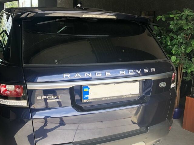 Синій Ленд Ровер Range Rover Sport, об'ємом двигуна 3 л та пробігом 58 тис. км за 40900 $, фото 11 на Automoto.ua