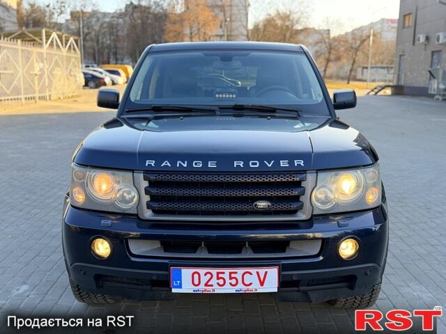 Синий Ленд Ровер Рендж Ровер Спорт, объемом двигателя 2.7 л и пробегом 258 тыс. км за 5300 $, фото 1 на Automoto.ua