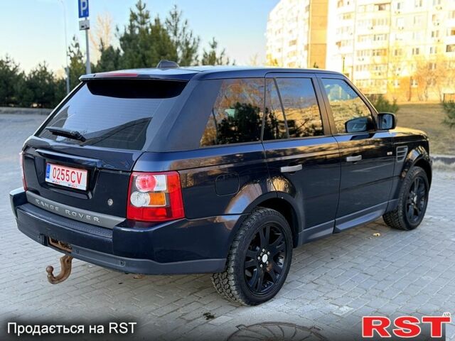 Синий Ленд Ровер Рендж Ровер Спорт, объемом двигателя 2.7 л и пробегом 258 тыс. км за 5300 $, фото 3 на Automoto.ua
