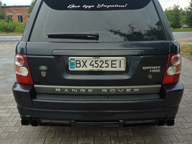 Синій Ленд Ровер Range Rover Sport, об'ємом двигуна 2.7 л та пробігом 230 тис. км за 10500 $, фото 10 на Automoto.ua