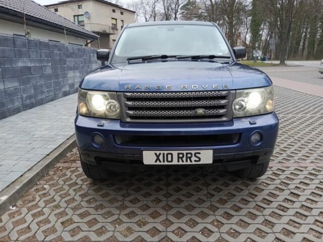 Синій Ленд Ровер Range Rover Sport, об'ємом двигуна 2.7 л та пробігом 185 тис. км за 4999 $, фото 2 на Automoto.ua