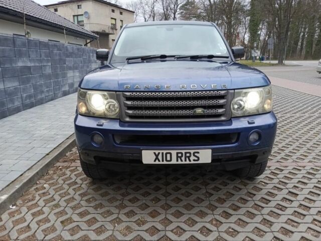 Синій Ленд Ровер Range Rover Sport, об'ємом двигуна 2.7 л та пробігом 185 тис. км за 3504 $, фото 2 на Automoto.ua