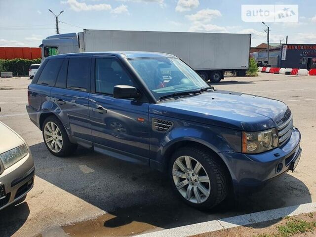 Синий Ленд Ровер Рендж Ровер Спорт, объемом двигателя 2.7 л и пробегом 310 тыс. км за 8150 $, фото 3 на Automoto.ua