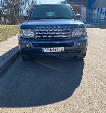 Синій Ленд Ровер Range Rover Sport, об'ємом двигуна 2.7 л та пробігом 350 тис. км за 9500 $, фото 1 на Automoto.ua