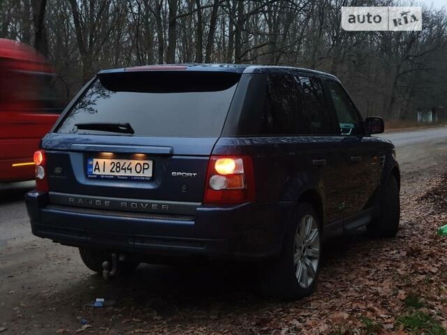 Синий Ленд Ровер Рендж Ровер Спорт, объемом двигателя 2.7 л и пробегом 310 тыс. км за 8150 $, фото 6 на Automoto.ua