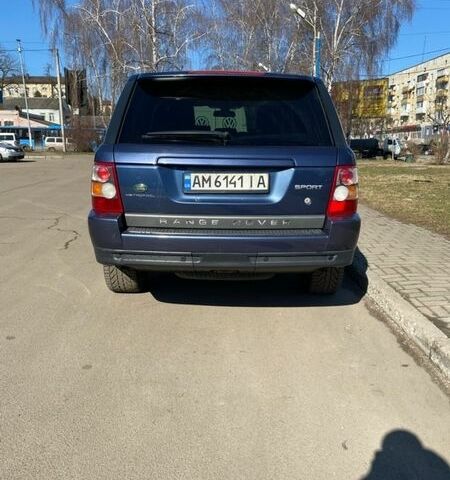 Синий Ленд Ровер Рендж Ровер Спорт, объемом двигателя 2.7 л и пробегом 350 тыс. км за 7700 $, фото 4 на Automoto.ua