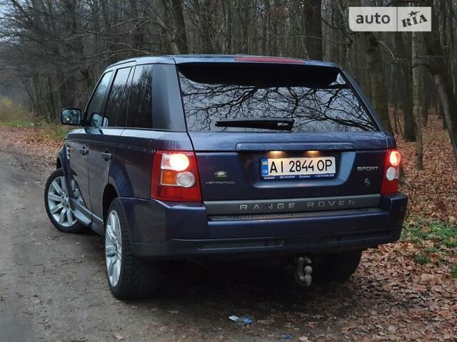 Синий Ленд Ровер Рендж Ровер Спорт, объемом двигателя 2.7 л и пробегом 310 тыс. км за 8150 $, фото 7 на Automoto.ua
