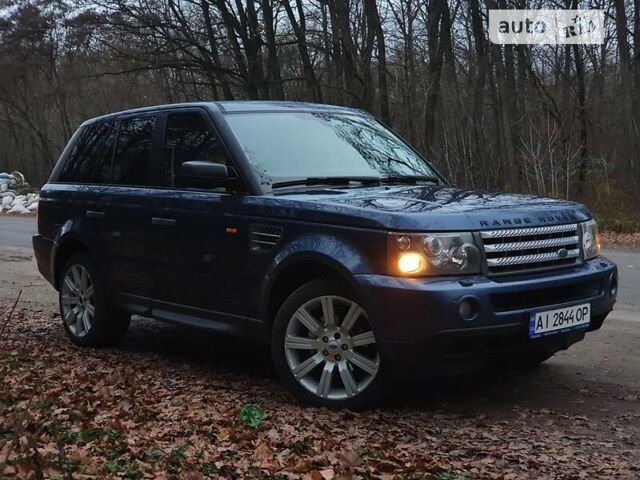Синий Ленд Ровер Рендж Ровер Спорт, объемом двигателя 2.7 л и пробегом 310 тыс. км за 8150 $, фото 4 на Automoto.ua