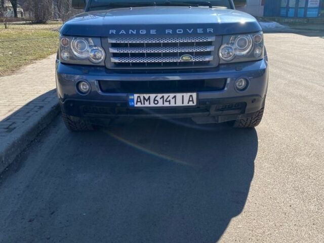 Синій Ленд Ровер Range Rover Sport, об'ємом двигуна 2.7 л та пробігом 350 тис. км за 7700 $, фото 1 на Automoto.ua
