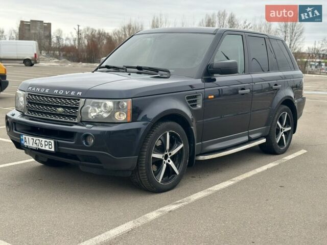 Синий Ленд Ровер Рендж Ровер Спорт, объемом двигателя 4.4 л и пробегом 196 тыс. км за 9500 $, фото 2 на Automoto.ua
