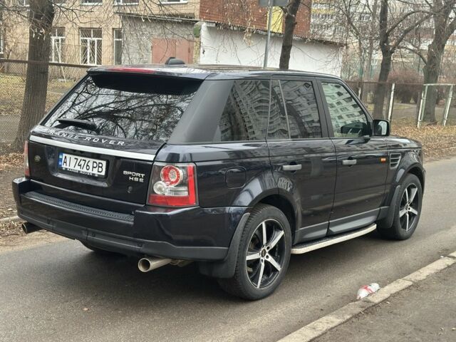 Синий Ленд Ровер Рендж Ровер Спорт, объемом двигателя 4.4 л и пробегом 197 тыс. км за 9900 $, фото 2 на Automoto.ua
