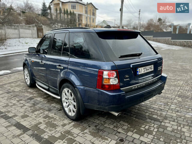 Синій Ленд Ровер Range Rover Sport, об'ємом двигуна 4.2 л та пробігом 152 тис. км за 12599 $, фото 22 на Automoto.ua