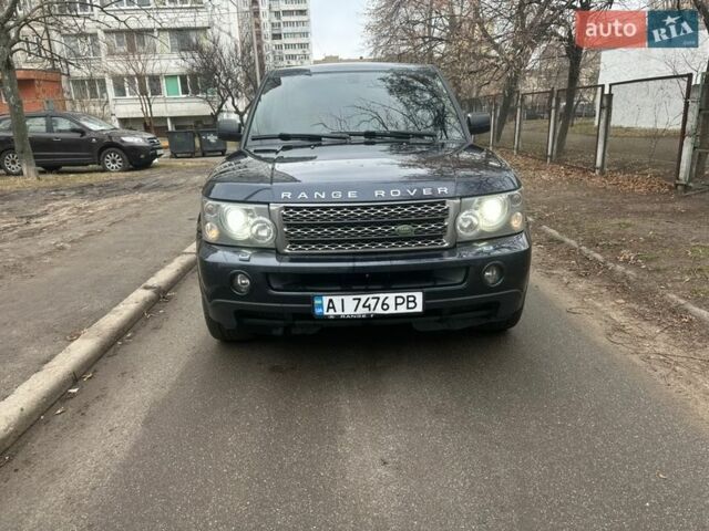 Синий Ленд Ровер Рендж Ровер Спорт, объемом двигателя 4.4 л и пробегом 197 тыс. км за 9900 $, фото 11 на Automoto.ua