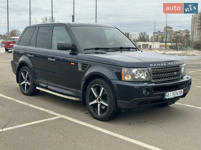 Синий Ленд Ровер Рендж Ровер Спорт, объемом двигателя 4.4 л и пробегом 196 тыс. км за 9500 $, фото 8 на Automoto.ua