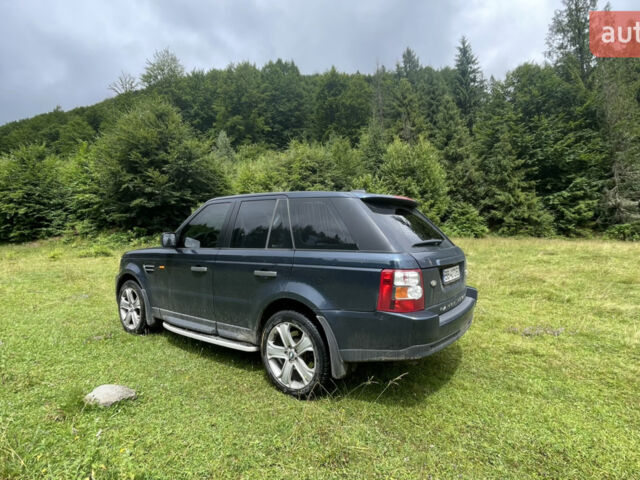 Синій Ленд Ровер Range Rover Sport, об'ємом двигуна 4.4 л та пробігом 177 тис. км за 12500 $, фото 1 на Automoto.ua