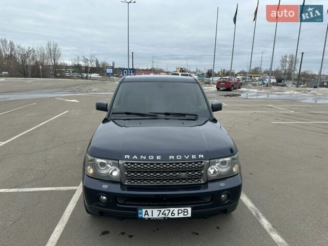 Синий Ленд Ровер Рендж Ровер Спорт, объемом двигателя 4.4 л и пробегом 196 тыс. км за 9500 $, фото 14 на Automoto.ua