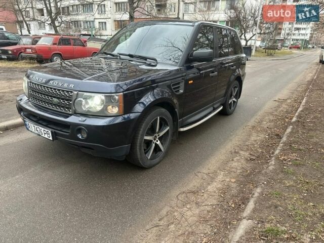 Синий Ленд Ровер Рендж Ровер Спорт, объемом двигателя 4.4 л и пробегом 197 тыс. км за 9900 $, фото 12 на Automoto.ua
