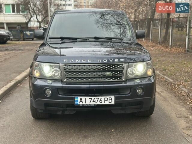 Синий Ленд Ровер Рендж Ровер Спорт, объемом двигателя 4.4 л и пробегом 197 тыс. км за 9900 $, фото 2 на Automoto.ua