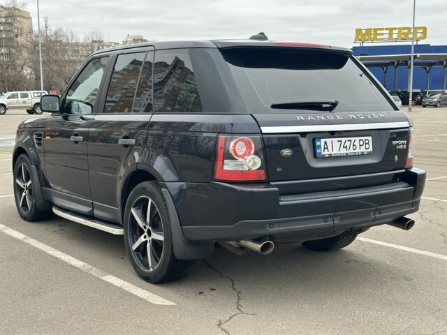 Синий Ленд Ровер Рендж Ровер Спорт, объемом двигателя 4.4 л и пробегом 196 тыс. км за 9500 $, фото 2 на Automoto.ua