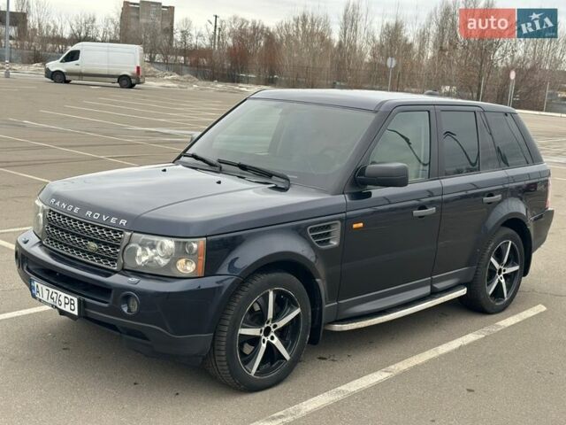Синий Ленд Ровер Рендж Ровер Спорт, объемом двигателя 4.4 л и пробегом 196 тыс. км за 9500 $, фото 10 на Automoto.ua