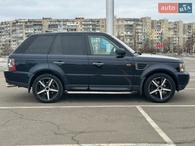 Синий Ленд Ровер Рендж Ровер Спорт, объемом двигателя 4.4 л и пробегом 196 тыс. км за 9500 $, фото 7 на Automoto.ua