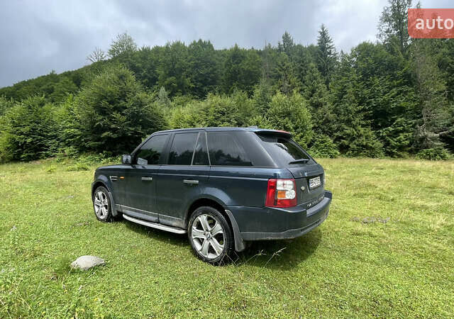 Синій Ленд Ровер Range Rover Sport, об'ємом двигуна 4.4 л та пробігом 177 тис. км за 12500 $, фото 1 на Automoto.ua