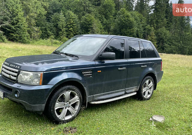 Синій Ленд Ровер Range Rover Sport, об'ємом двигуна 4.4 л та пробігом 177 тис. км за 12500 $, фото 2 на Automoto.ua