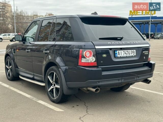 Синий Ленд Ровер Рендж Ровер Спорт, объемом двигателя 4.4 л и пробегом 196 тыс. км за 9500 $, фото 4 на Automoto.ua