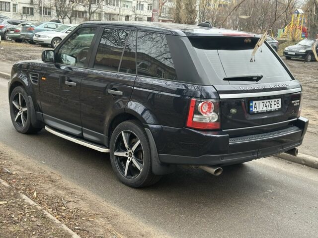 Синий Ленд Ровер Рендж Ровер Спорт, объемом двигателя 4.4 л и пробегом 197 тыс. км за 9900 $, фото 3 на Automoto.ua