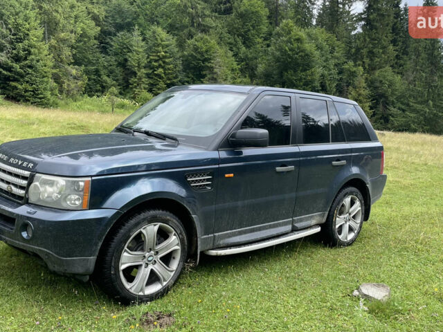 Синій Ленд Ровер Range Rover Sport, об'ємом двигуна 4.4 л та пробігом 177 тис. км за 12500 $, фото 2 на Automoto.ua