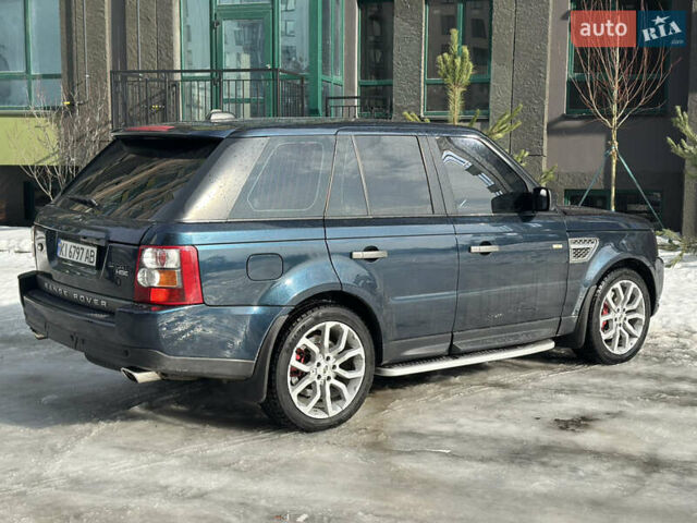 Синий Ленд Ровер Рендж Ровер Спорт, объемом двигателя 3.6 л и пробегом 280 тыс. км за 10000 $, фото 4 на Automoto.ua