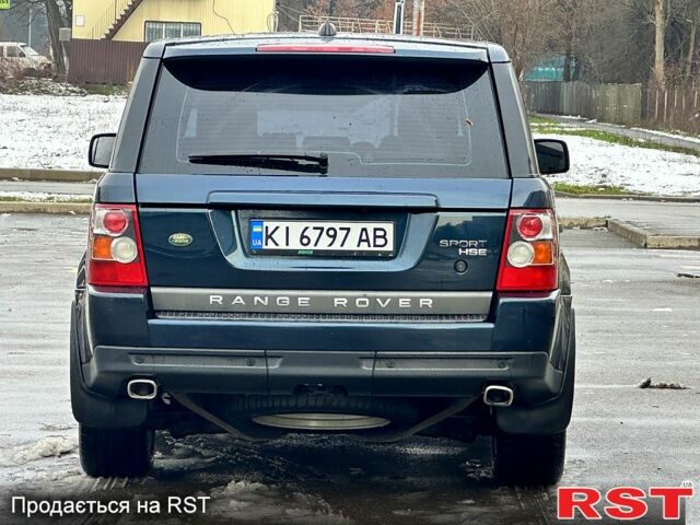 Синий Ленд Ровер Рендж Ровер Спорт, объемом двигателя 3.6 л и пробегом 278 тыс. км за 12500 $, фото 3 на Automoto.ua