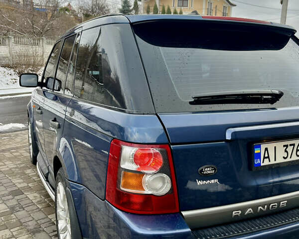 Синій Ленд Ровер Range Rover Sport, об'ємом двигуна 4.2 л та пробігом 152 тис. км за 12599 $, фото 23 на Automoto.ua