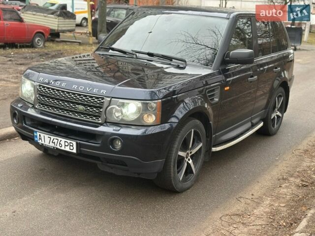 Синий Ленд Ровер Рендж Ровер Спорт, объемом двигателя 4.4 л и пробегом 197 тыс. км за 9900 $, фото 1 на Automoto.ua