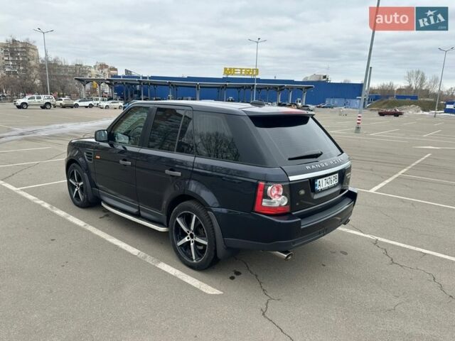 Синий Ленд Ровер Рендж Ровер Спорт, объемом двигателя 4.4 л и пробегом 196 тыс. км за 9500 $, фото 11 на Automoto.ua