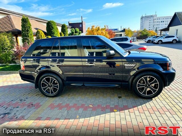 Синій Ленд Ровер Range Rover Sport, об'ємом двигуна 4.2 л та пробігом 195 тис. км за 11000 $, фото 11 на Automoto.ua