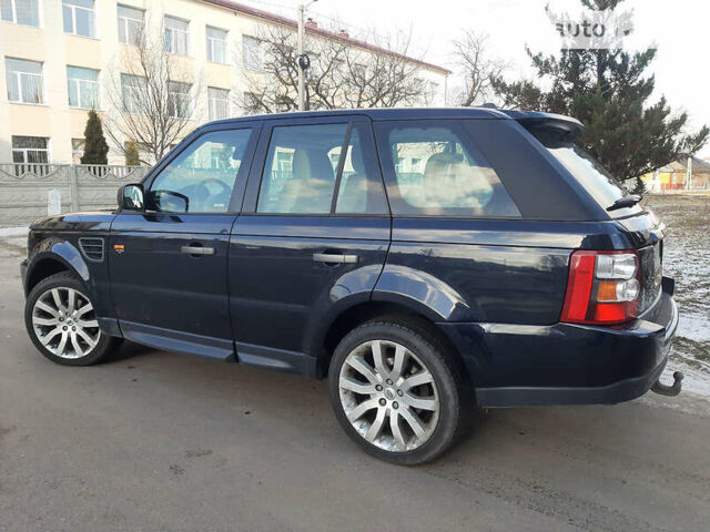 Синій Ленд Ровер Range Rover Sport, об'ємом двигуна 2.7 л та пробігом 200 тис. км за 12499 $, фото 13 на Automoto.ua