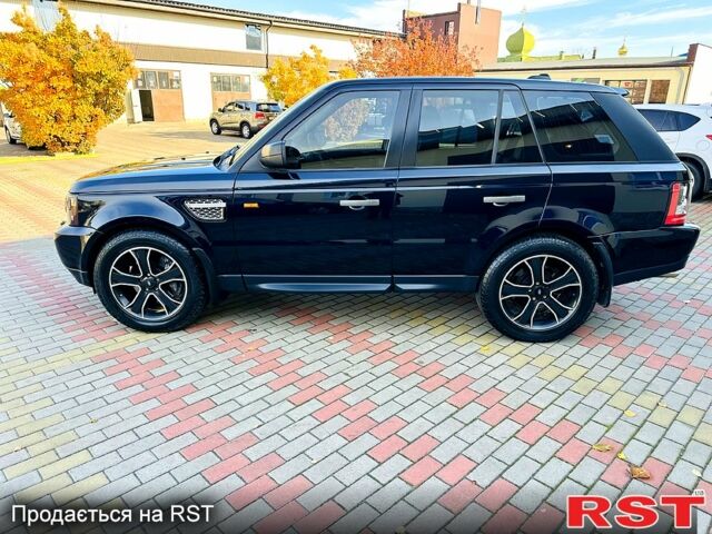 Синий Ленд Ровер Рендж Ровер Спорт, объемом двигателя 4.2 л и пробегом 235 тыс. км за 11000 $, фото 2 на Automoto.ua